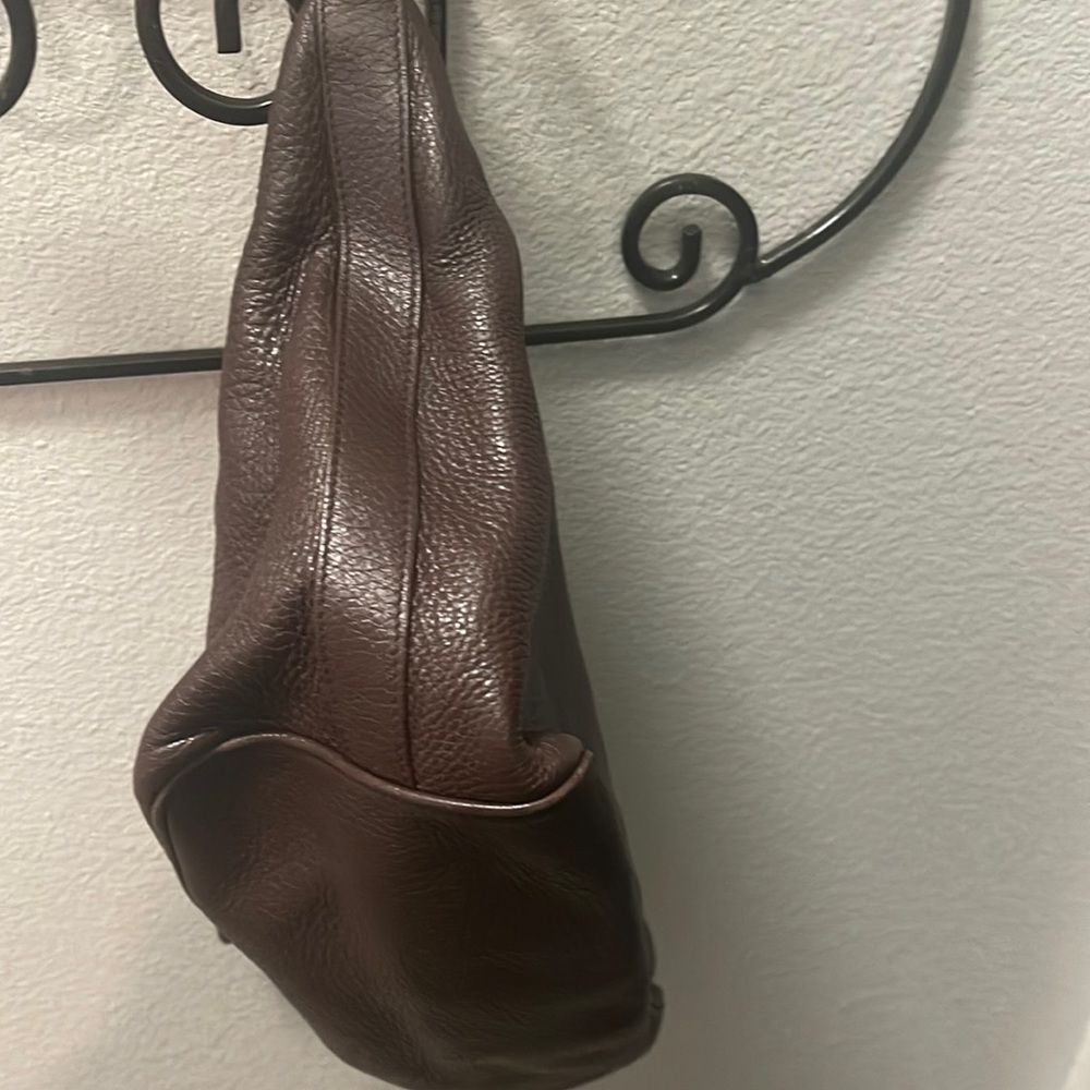 Brown Leather Bottega Venetia bag